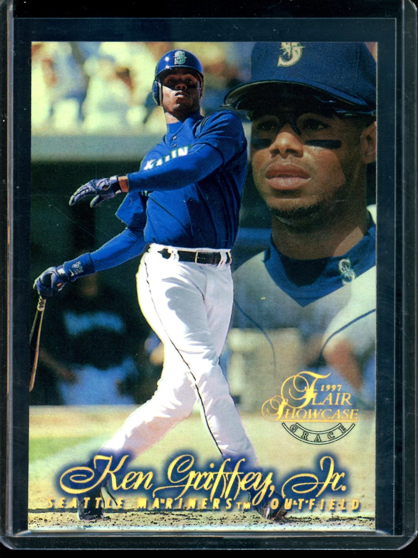 1997 Flair Showcase Ken Griffey Jr Row "1" Seat "24" Mariners