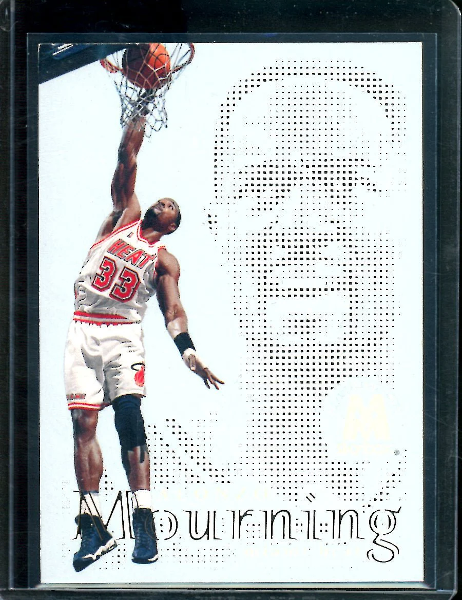1999 Fleer Metal Skybox Alonzo Mourning Heavy Metal Fusion Heat