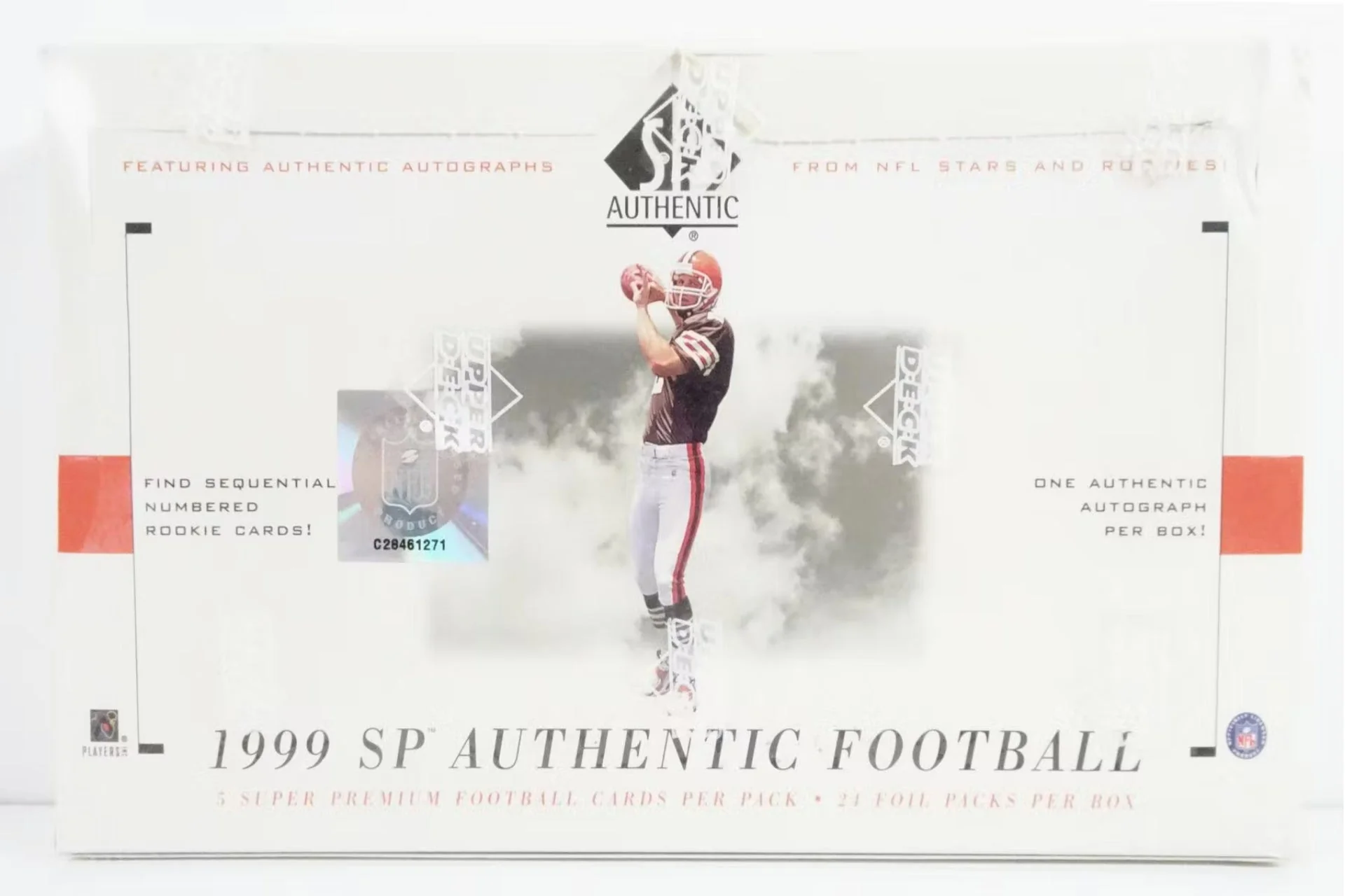 1999 Upper Deck SP Authentic Football Hobby Box