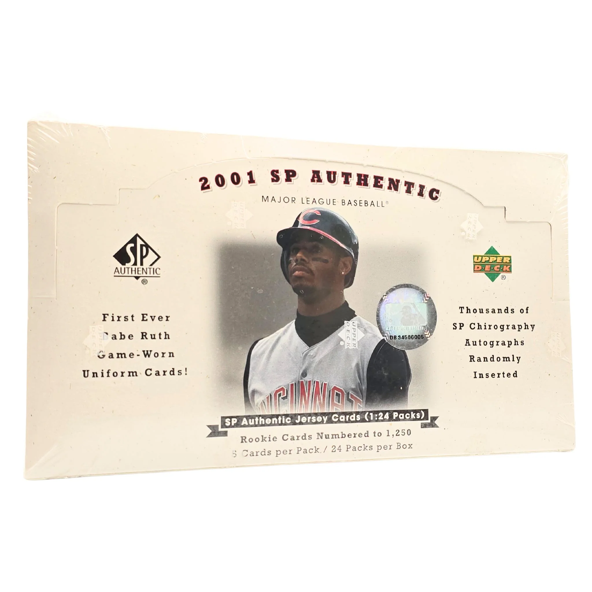 2001 Upper Deck SP Authentic Baseball Hobby Box