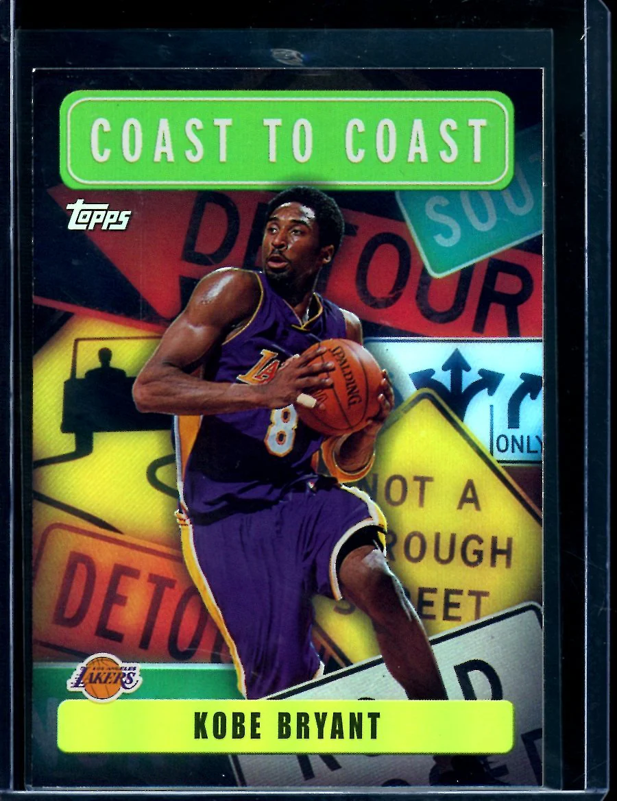 2002 Topps Kobe Bryant Coast to Coast Lakers