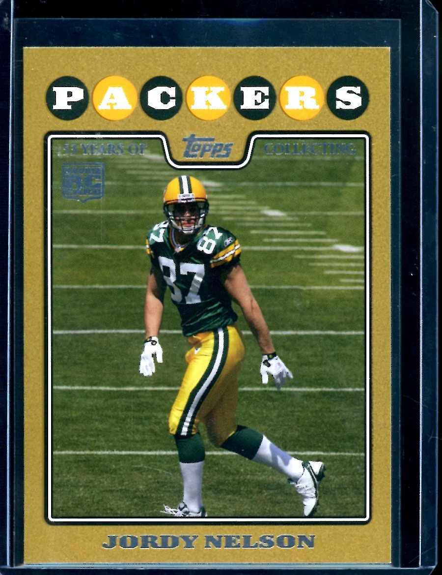 2008 Topps Jordy Nelson Rookie Gold /2008 Packers