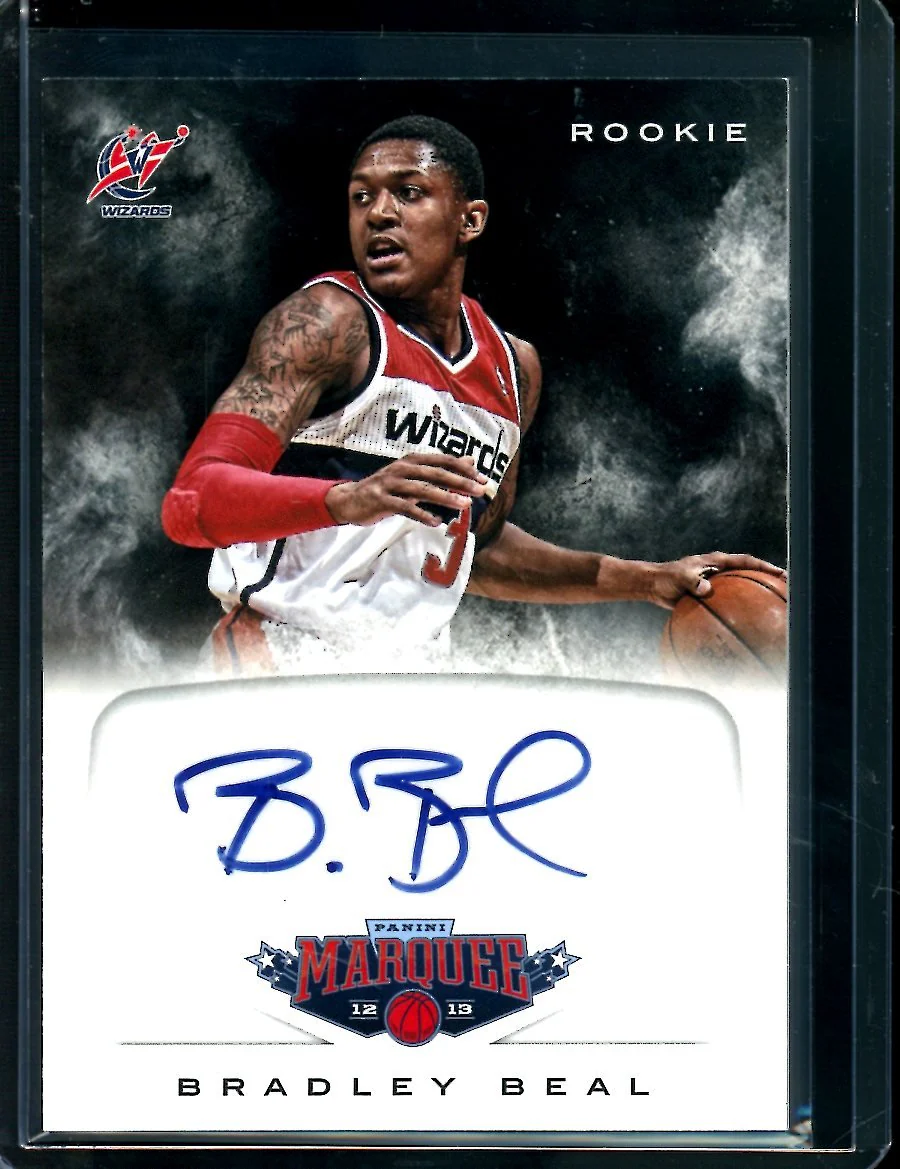 2012/13 Panini Marquee Bradley Beal Rookie Autograph Wizards