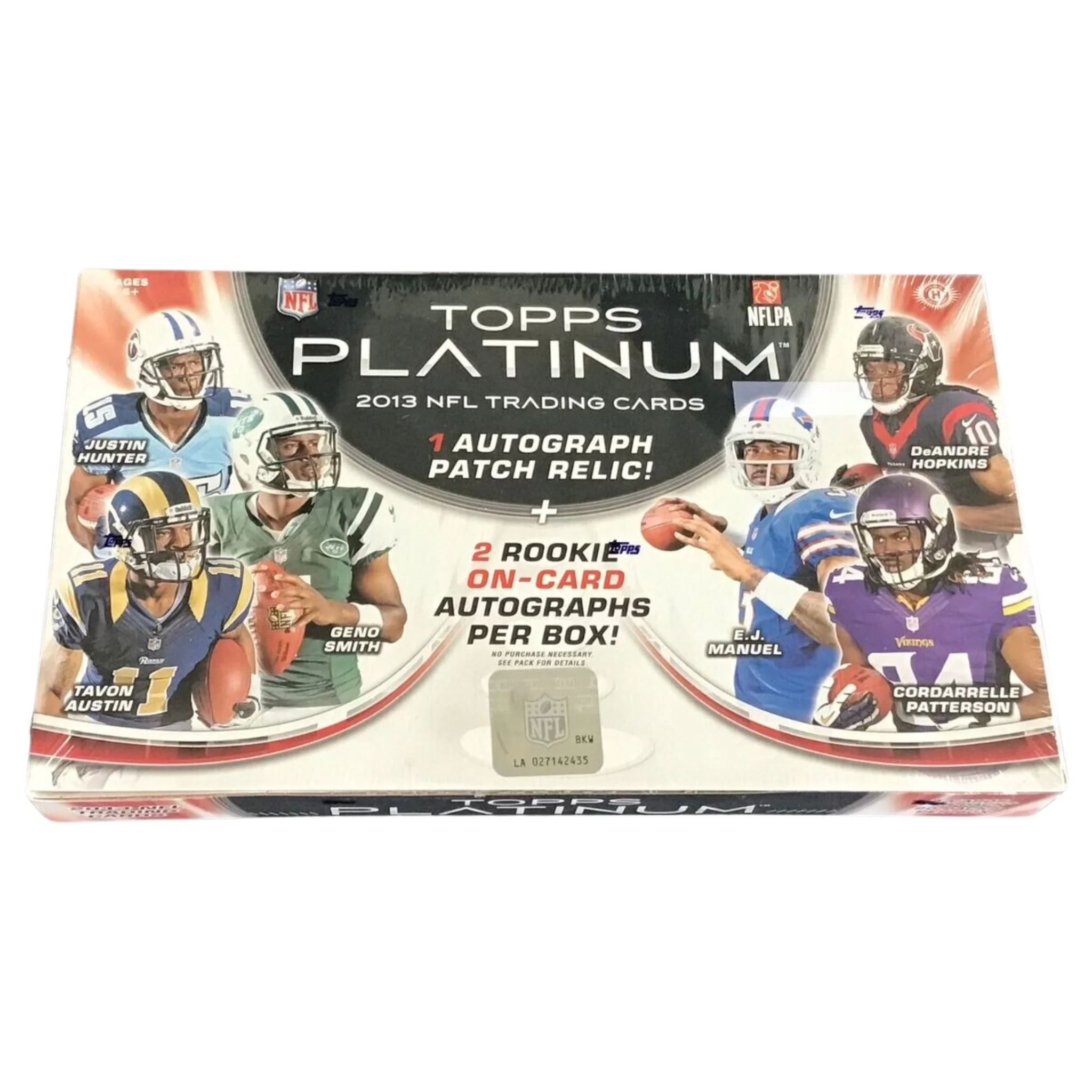 2013 Topps Platinum Football Hobby Box