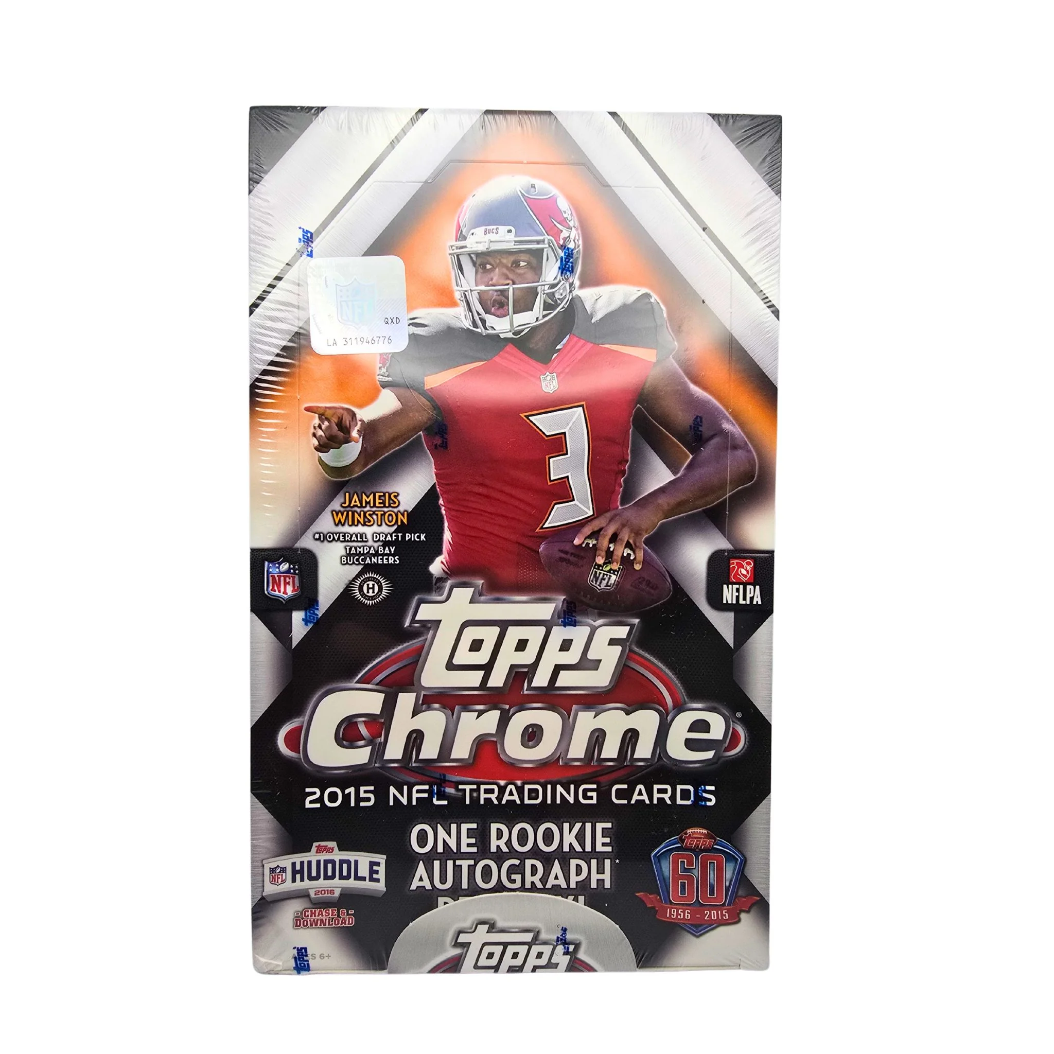 2015 Topps Chrome Football Hobby Box