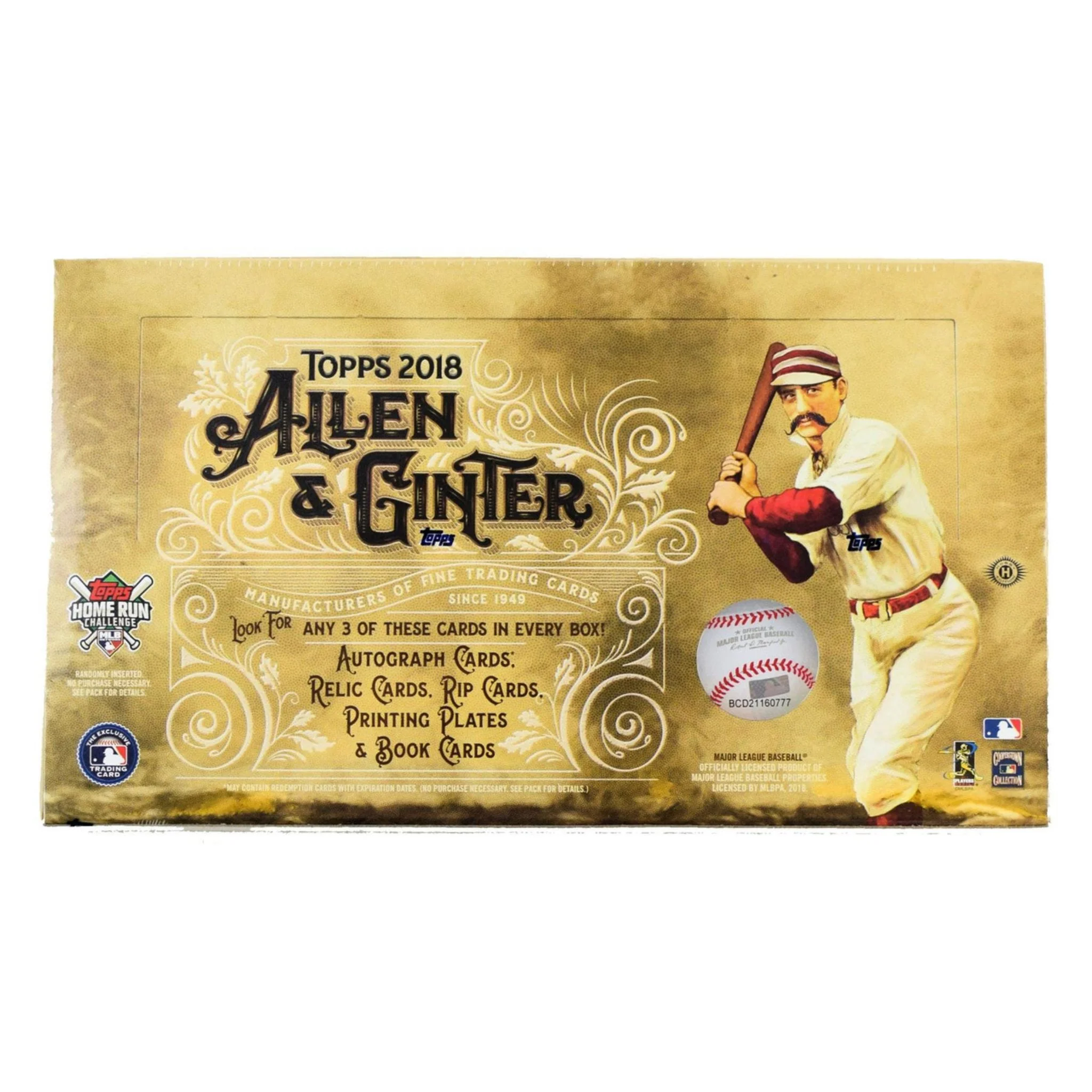 2018 Topps Allen & Ginter Baseball Hobby Box