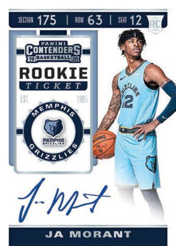 2019/20 Panini Contenders Basketball Hobby Box - Image 6