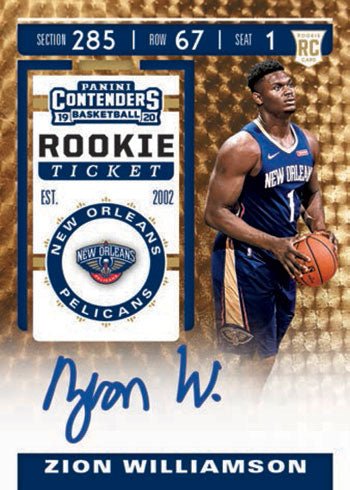 2019/20 Panini Contenders Basketball Hobby Box - Image 7