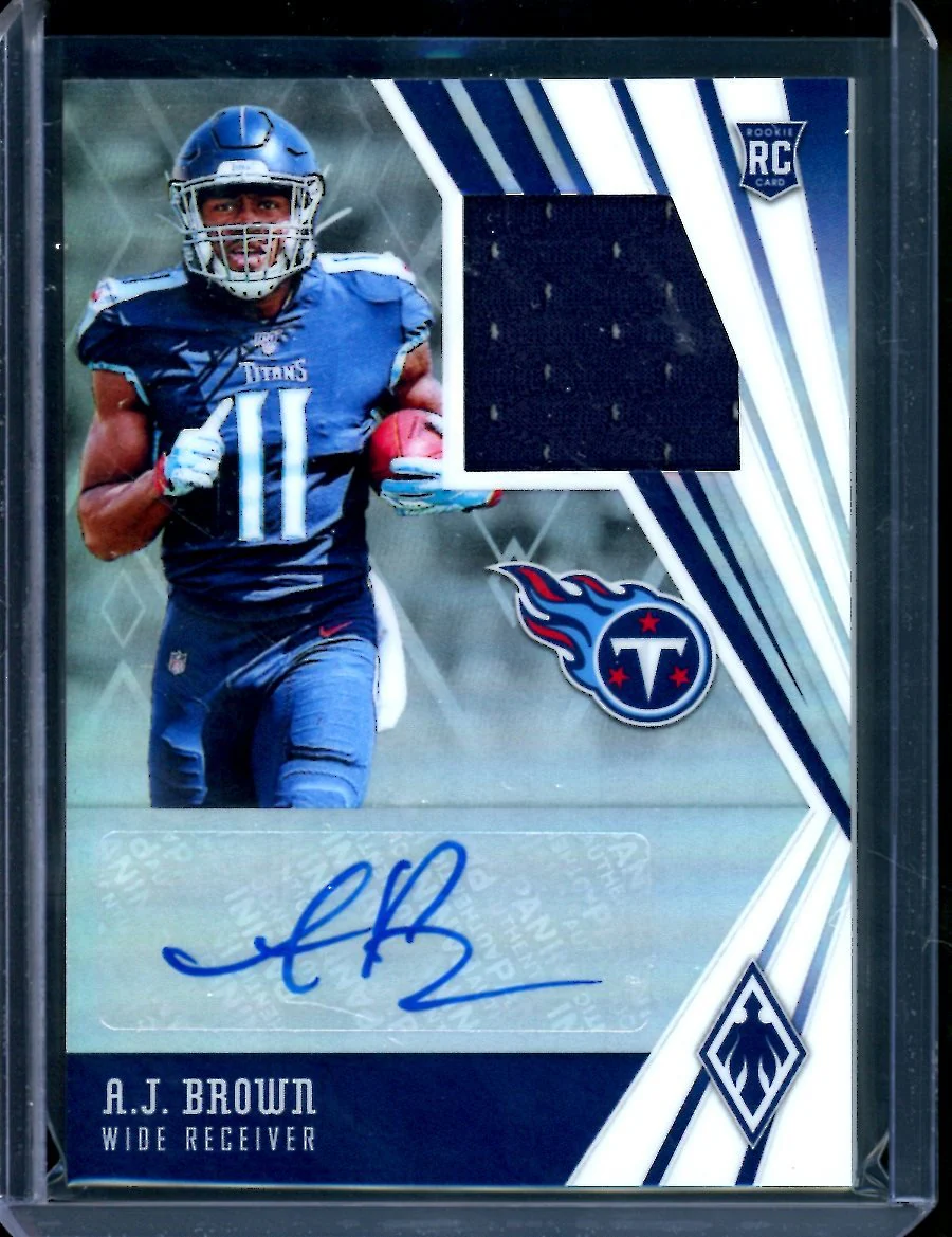 2019 Panini Phoenix A.J. Brown Rookie RPA /75 Titans