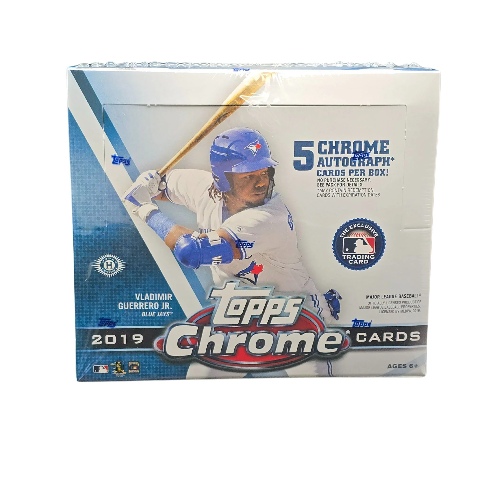 2019 Topps Chrome Baseball Jumbo HTA Box