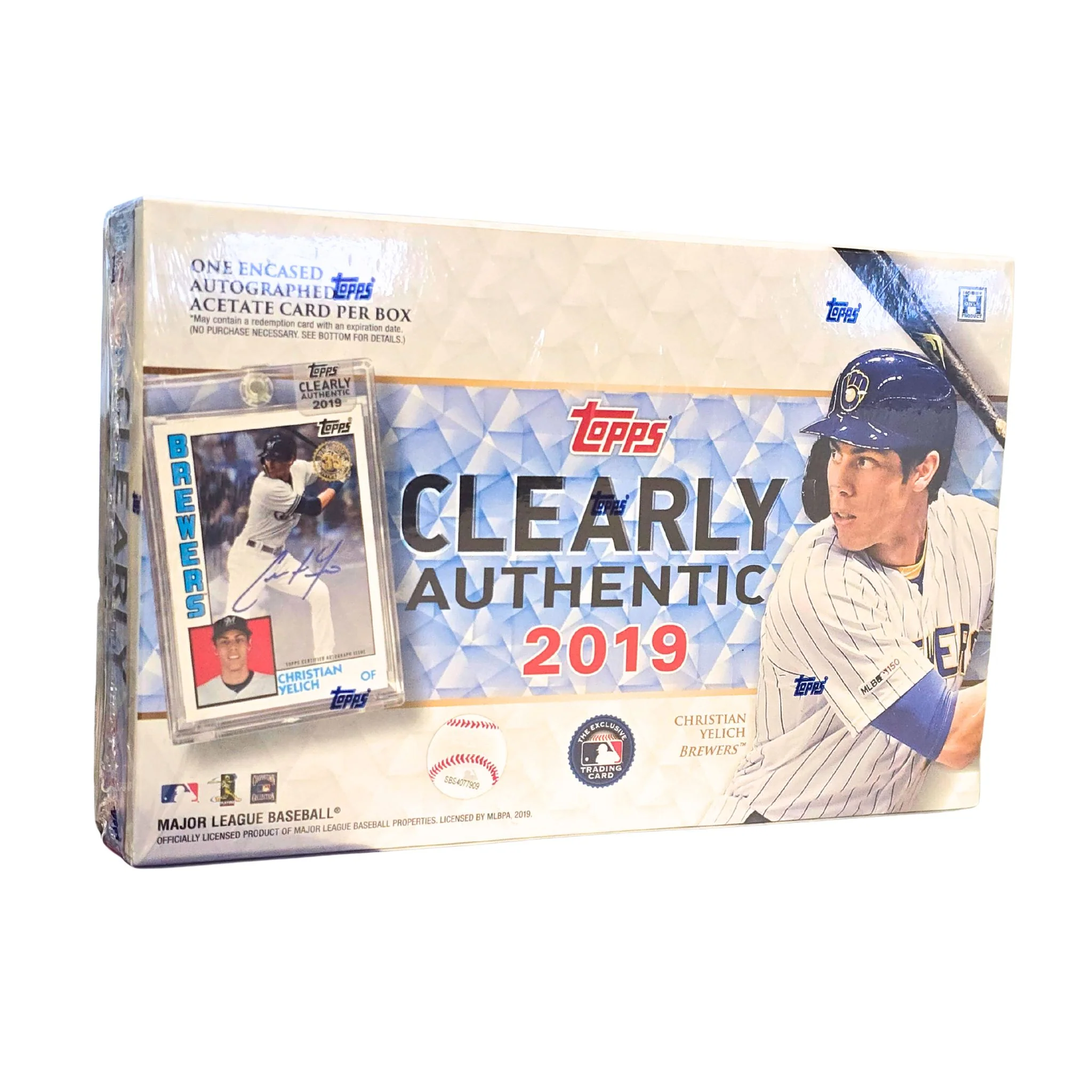2019 Topps Clearly Authentic Baseball Hobby Box