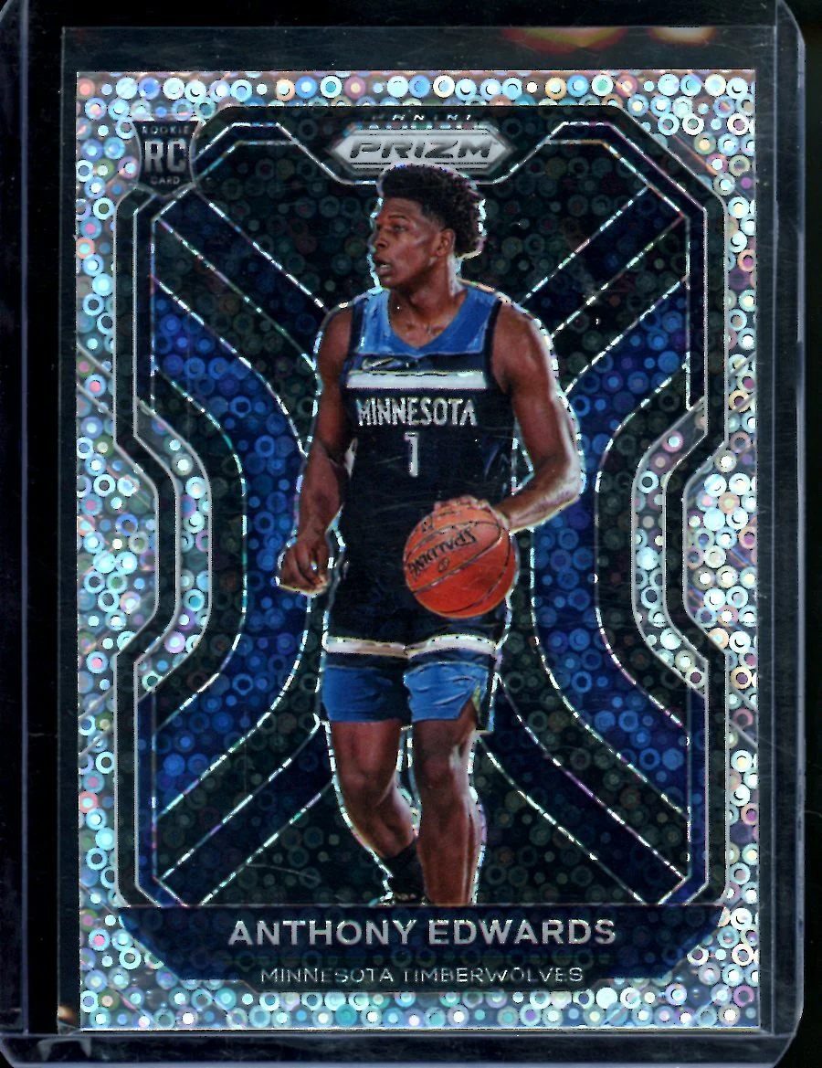 2020-21 Panini Prizm Anthony Edwards Rookie Variation Disco Timberwolves