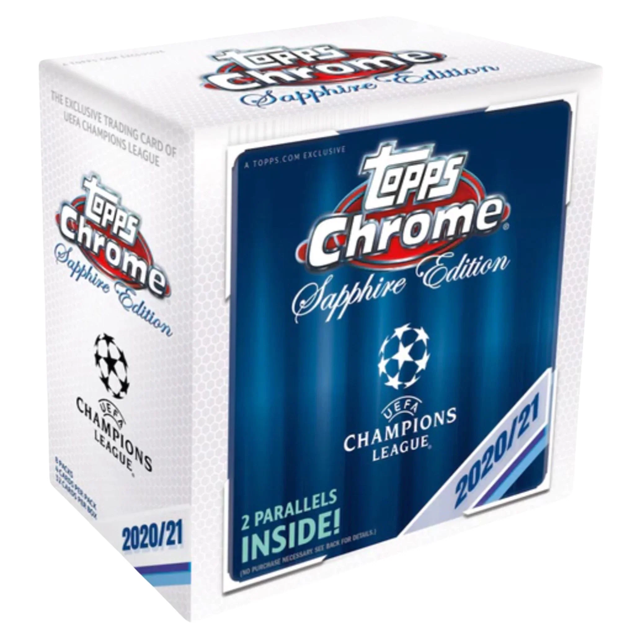 2020/21 Topps Chrome Sapphire UEFA Champions League Soccer Box
