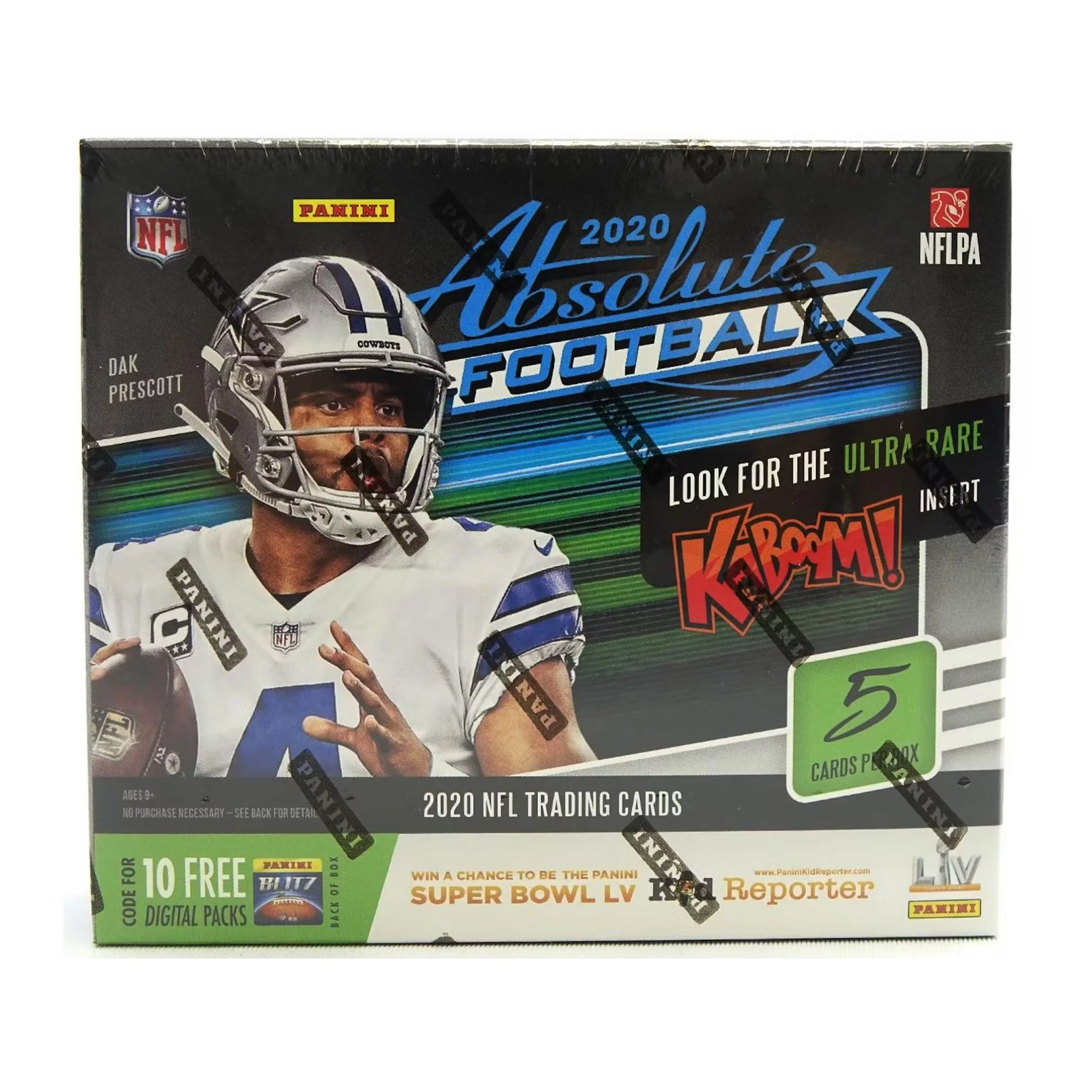2020 Panini Absolute Football Hobby Box - Image 2