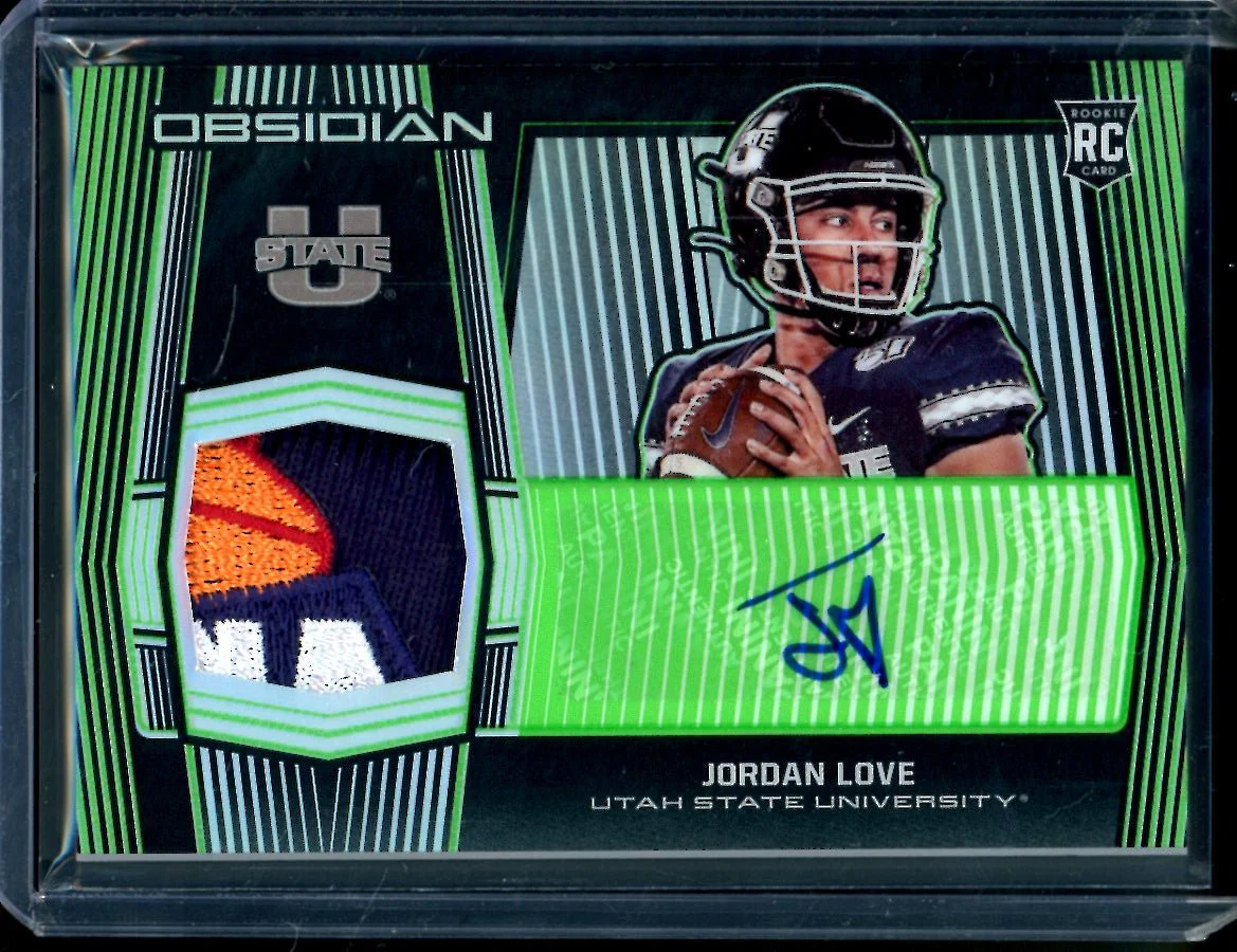 2020 Panini Chronicles Draft Picks Jordan Love Rookie RPA /15 Packers
