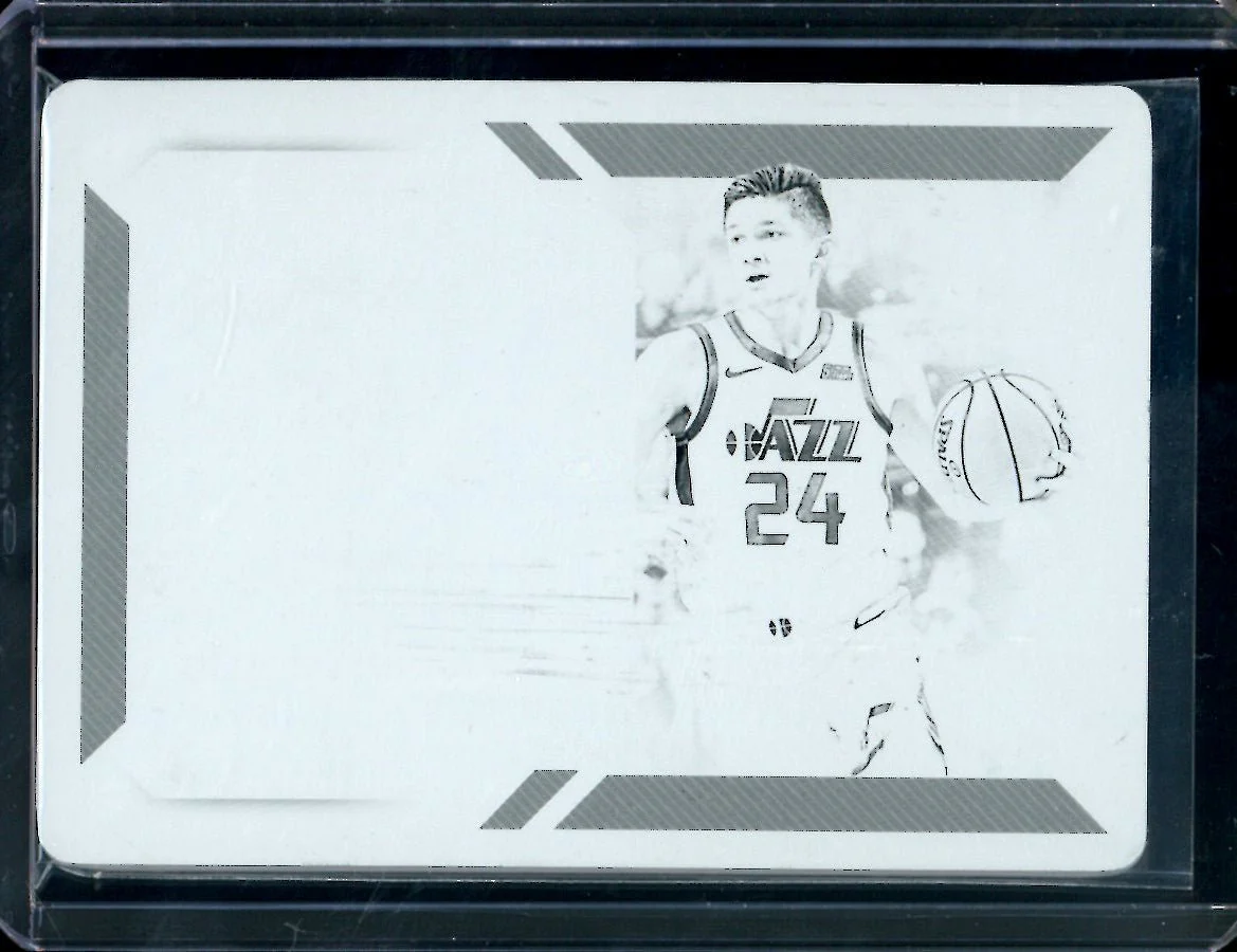 2020 Panini National Treasures Grayson Allen Printing Plate 1/1 Jazz
