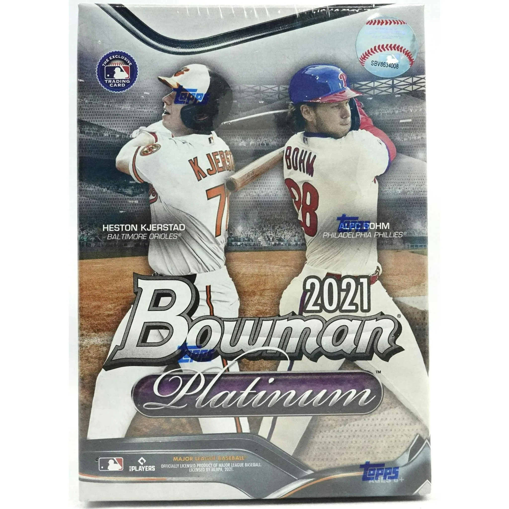 2021 Bowman Platinum Baseball Blaster Box