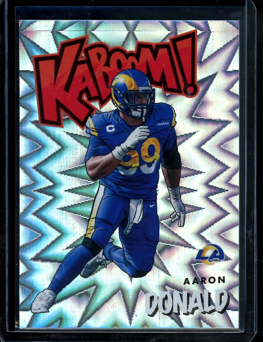 2021 Panini Absolute Aaron Donald Kaboom SSP Rams