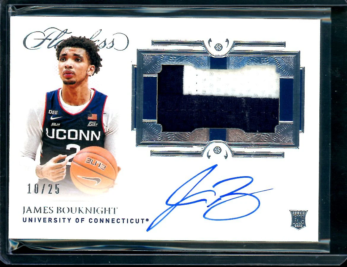 2021/22 Panini Flawless Collegitae James Bouknight Rookie RPA /25 Hornets