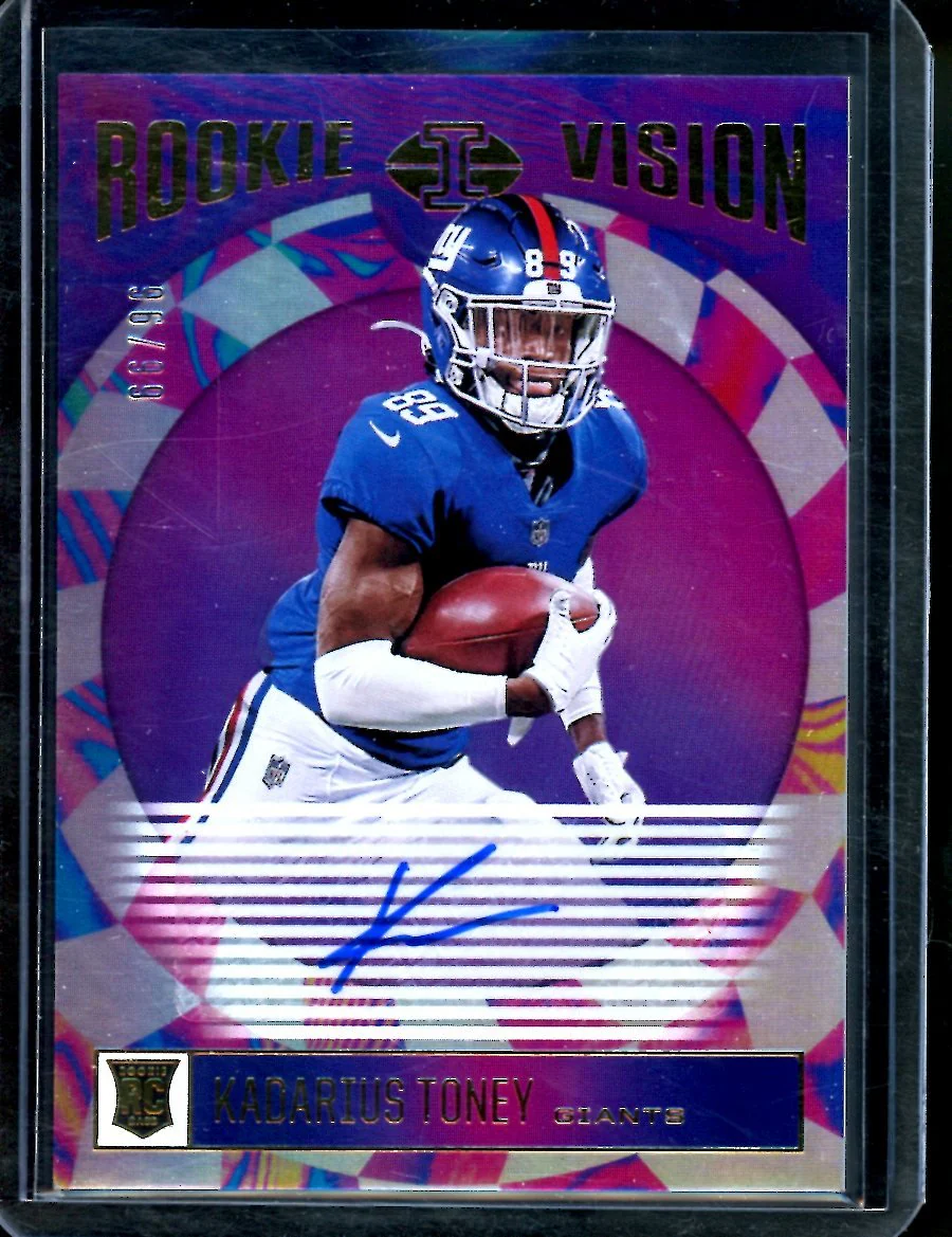 2021 Panini Illusions Kadarius Toney Rookie Auto /99 Chiefs