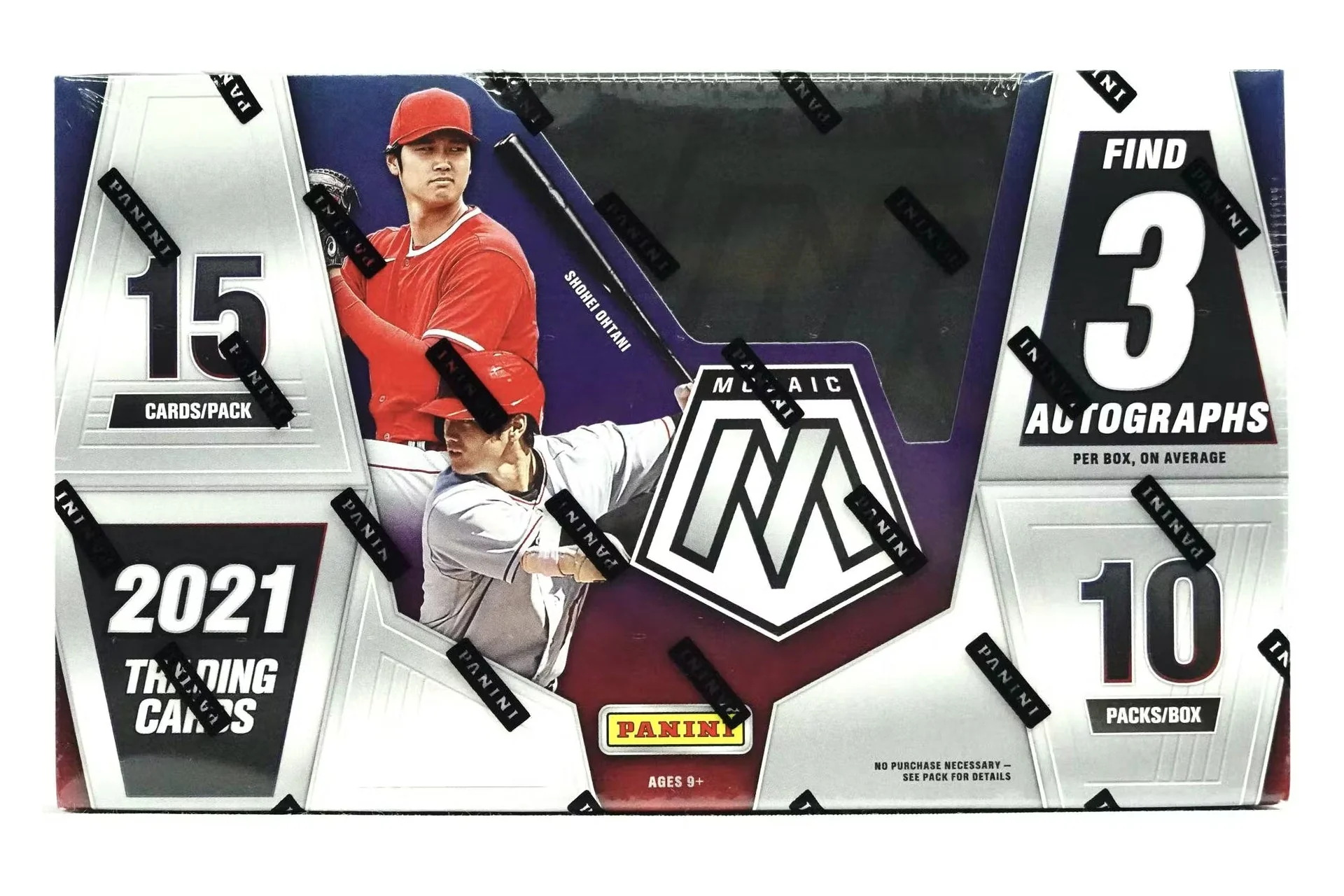 2021 Panini Mosaic Baseball Hobby Box