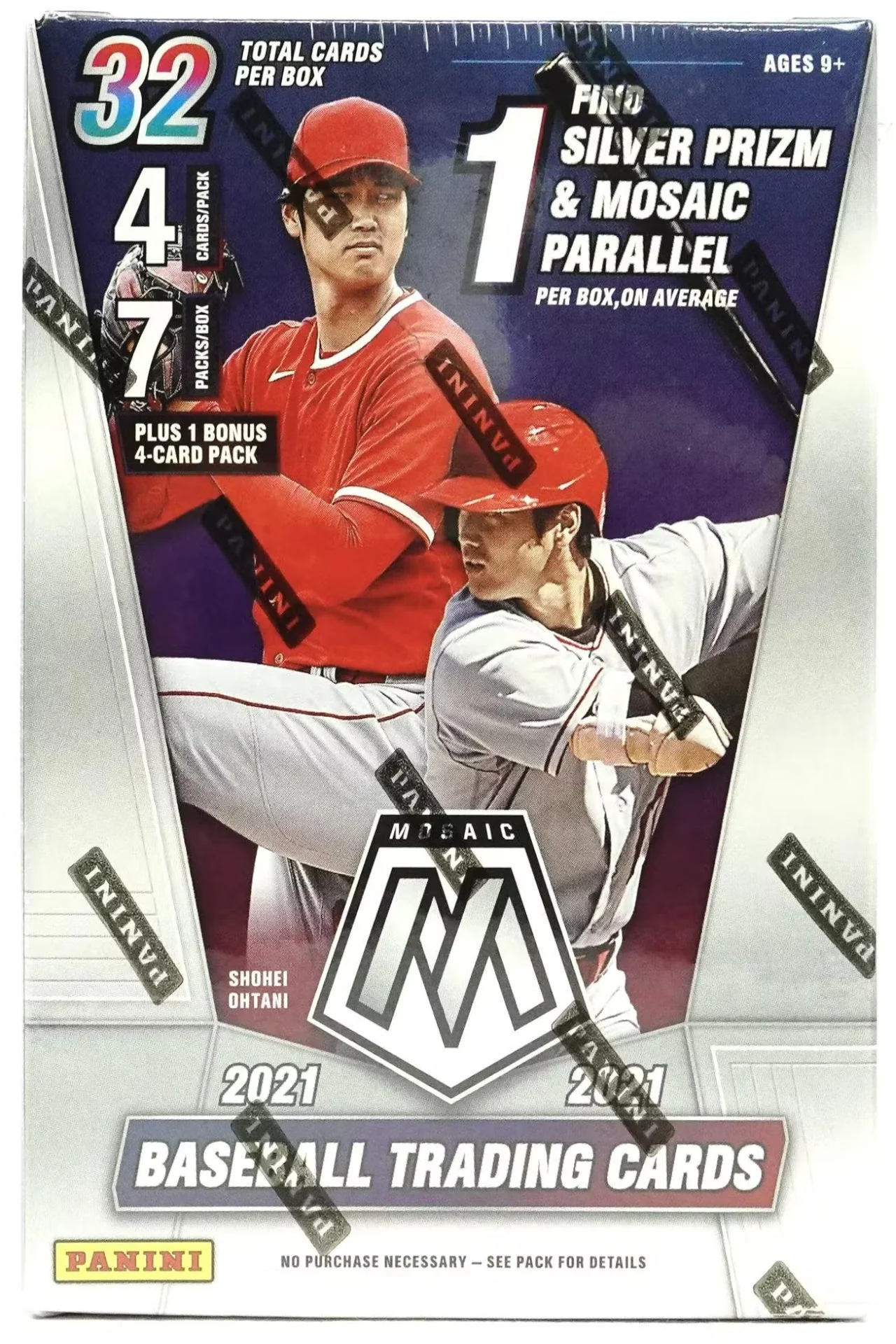 2021 Panini Mosaic Baseball Blaster Box