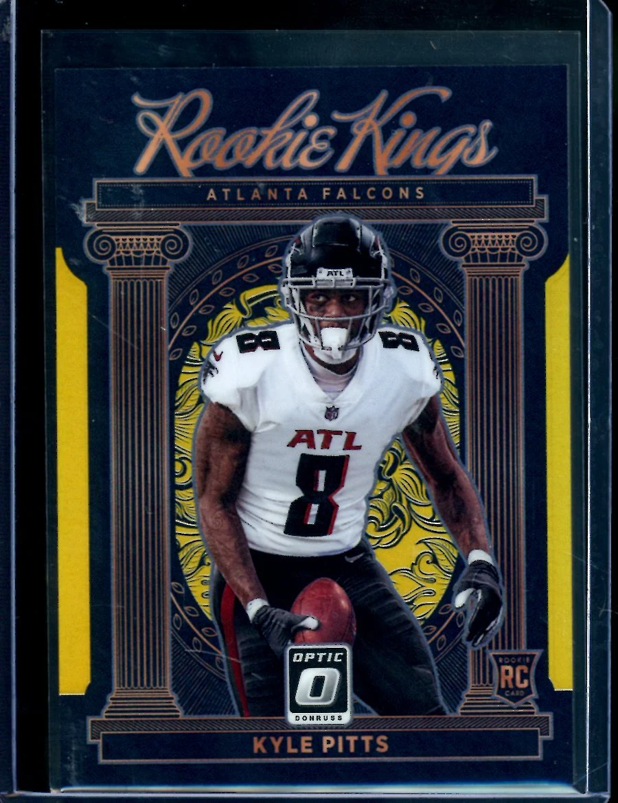 2021 Panini Optic Kyle Pitts Rookie Kings Gold /10 Falcons