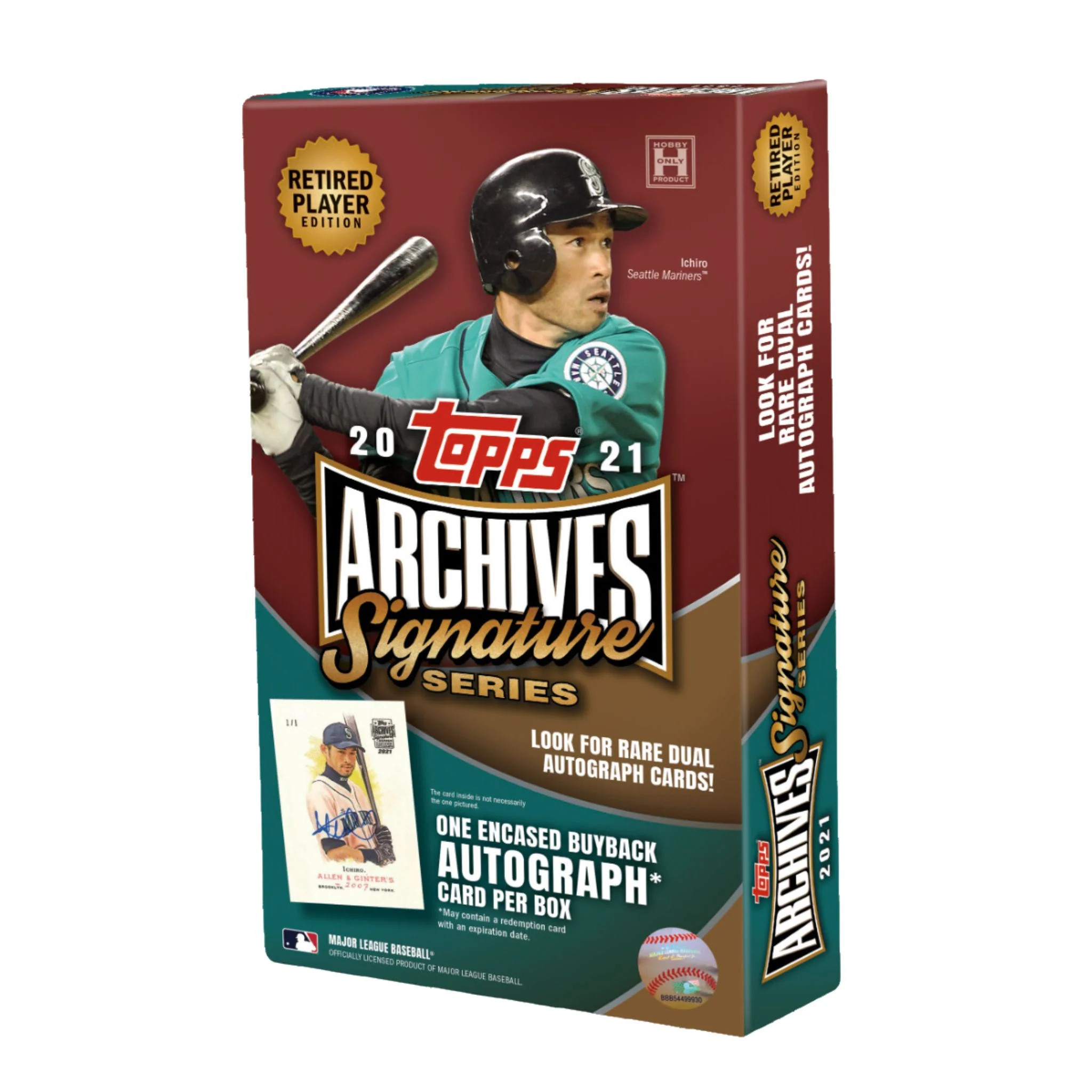 2021 Topps Archives Signature Series Retired Player Edition Baseball Hobby Box
