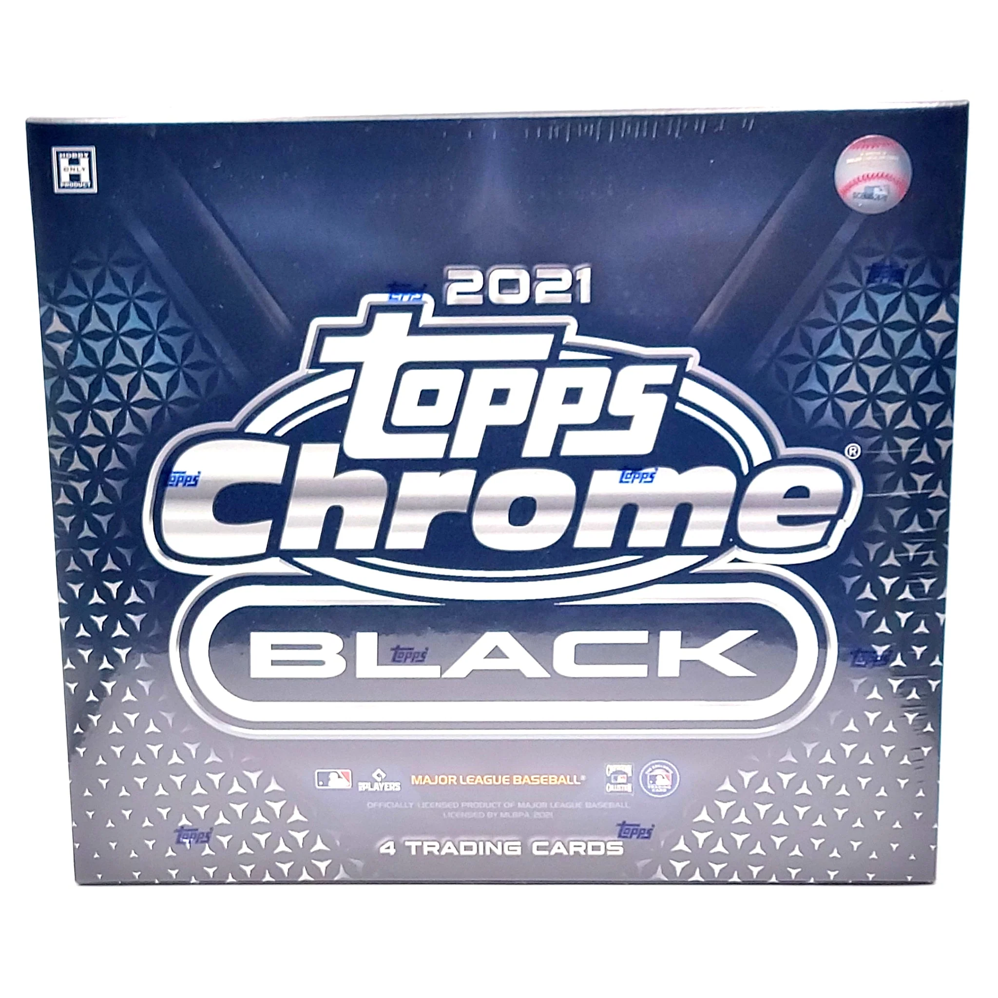 2021 Topps Chrome Black Baseball Hobby Box