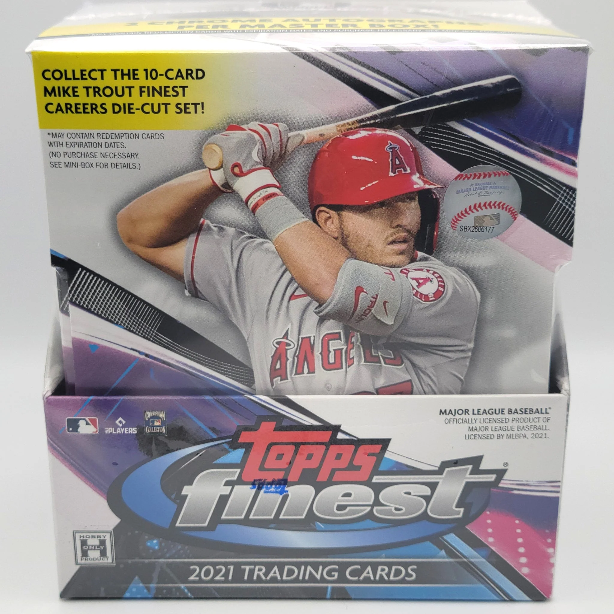 2021 Topps Finest Baseball Hobby Box