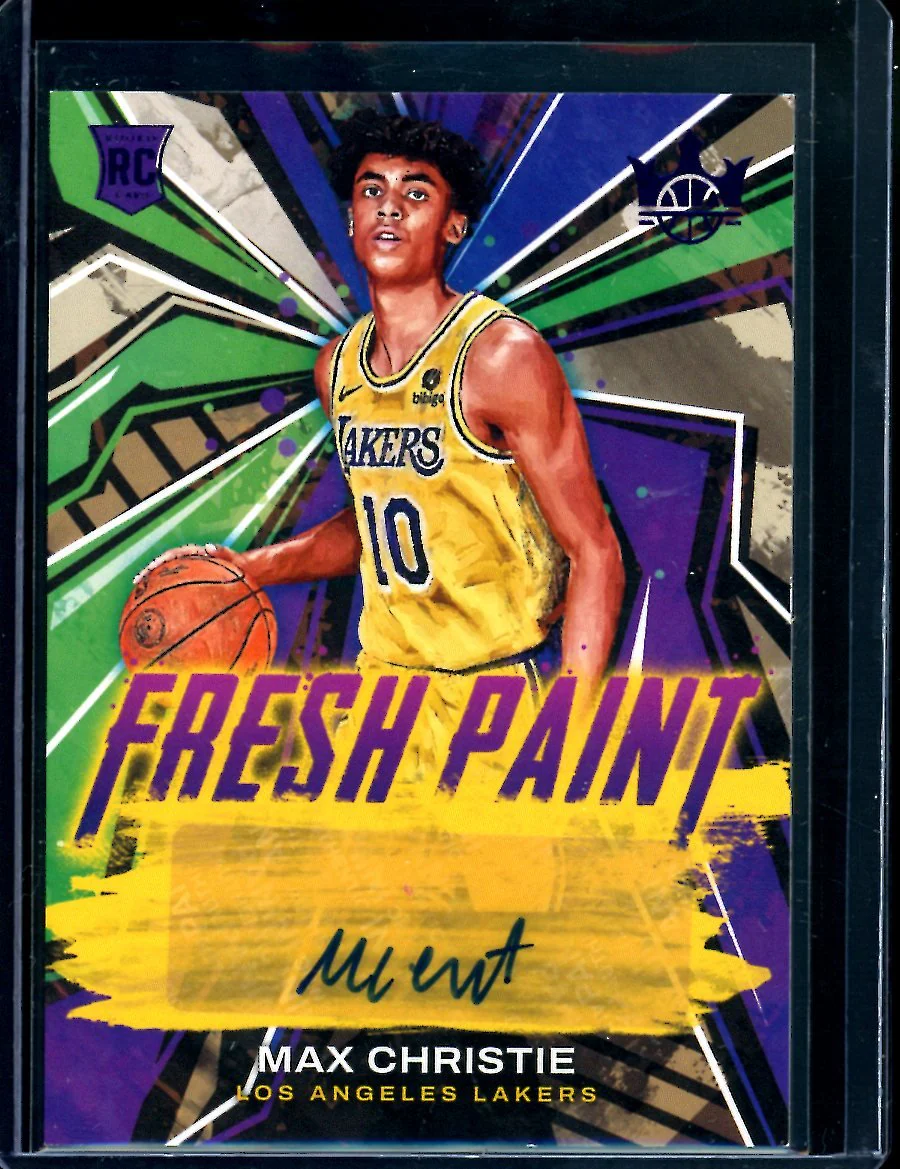 2022/23 Panini Court Kings Max Christie Rookie Auto /49 Lakers