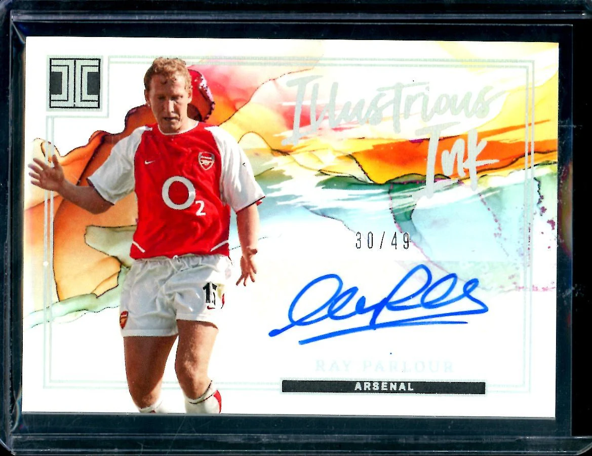 2022/23 Panini Impeccable Ray Parlour Illustrious Ink Auto /49 Arsenal