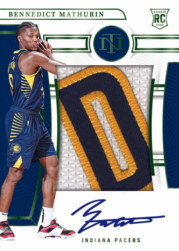 2022/23 Panini National Treasures Basketball Hobby Box - Image 4