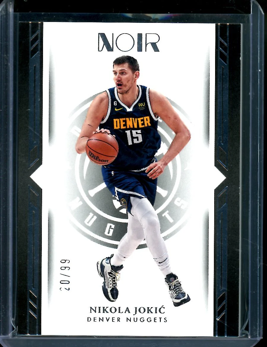 2022/23  Panini Noir Nikola Jokic Icon Edition /99 Nuggets