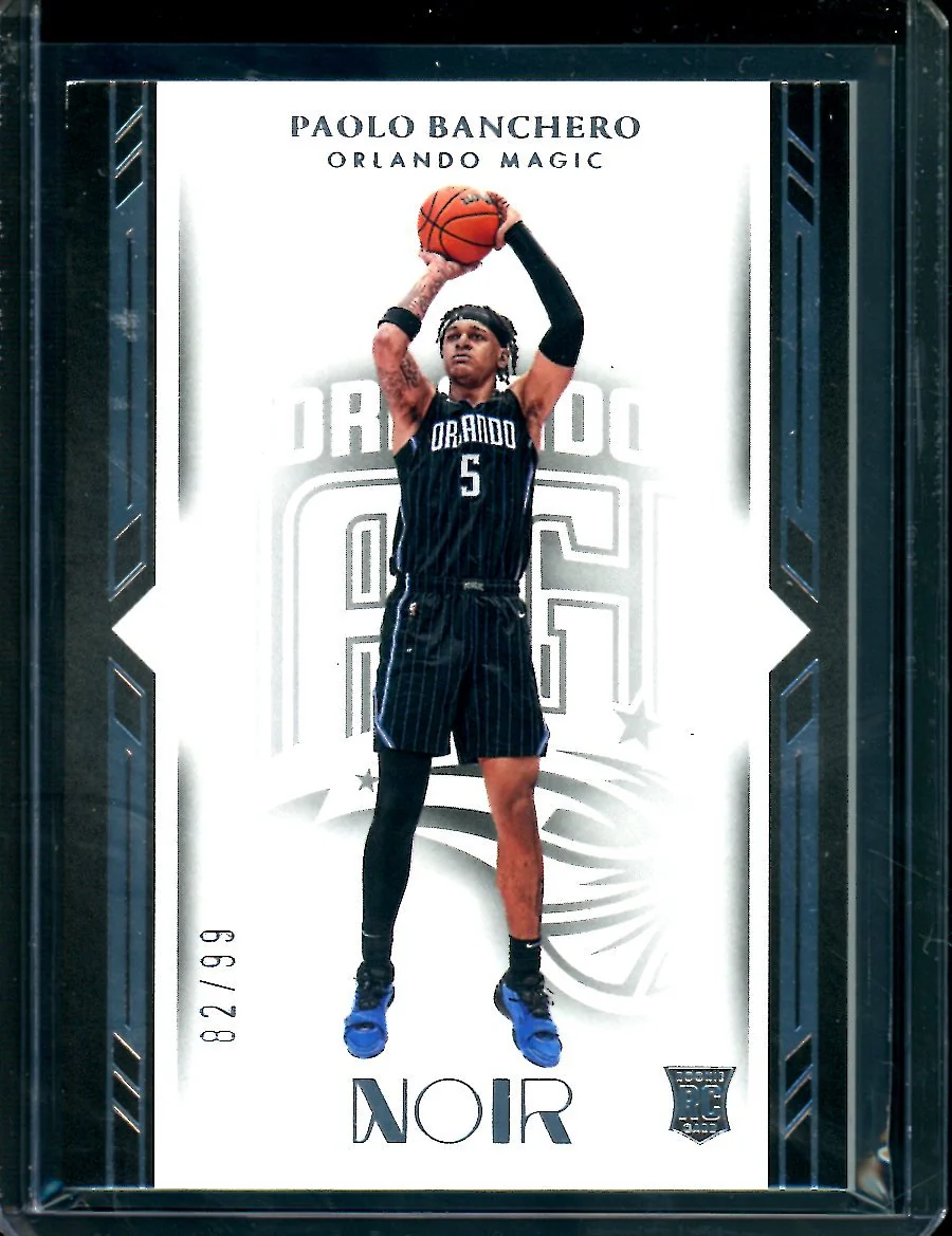 2022-23 Panini Noir Paolo Banchero Rookie Icon Edition /99 Magic