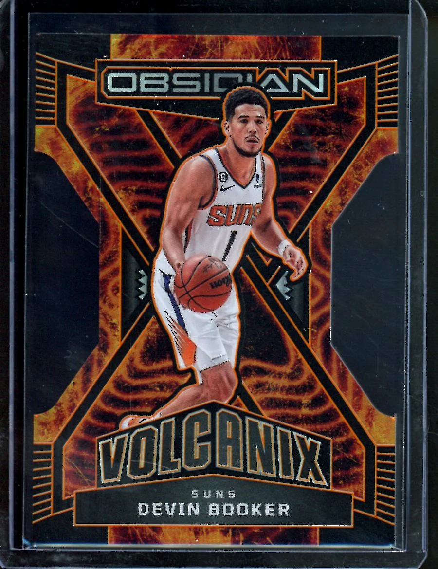 2022-23 Panini Obsidian Devin Booker Volcanix SSP Suns