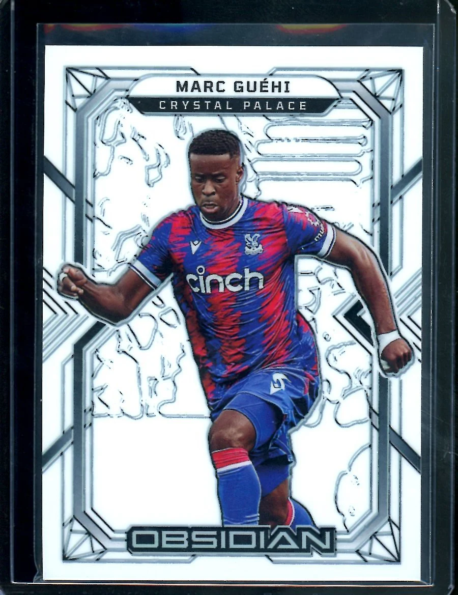 2022-23 Panini Obsidian Marc Guehi White Flood /9 Crystal Palace