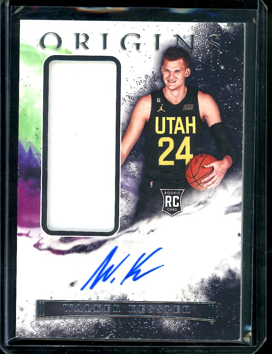 2022/23 Panini Origins Walker Kessler Rookie RPA Jazz