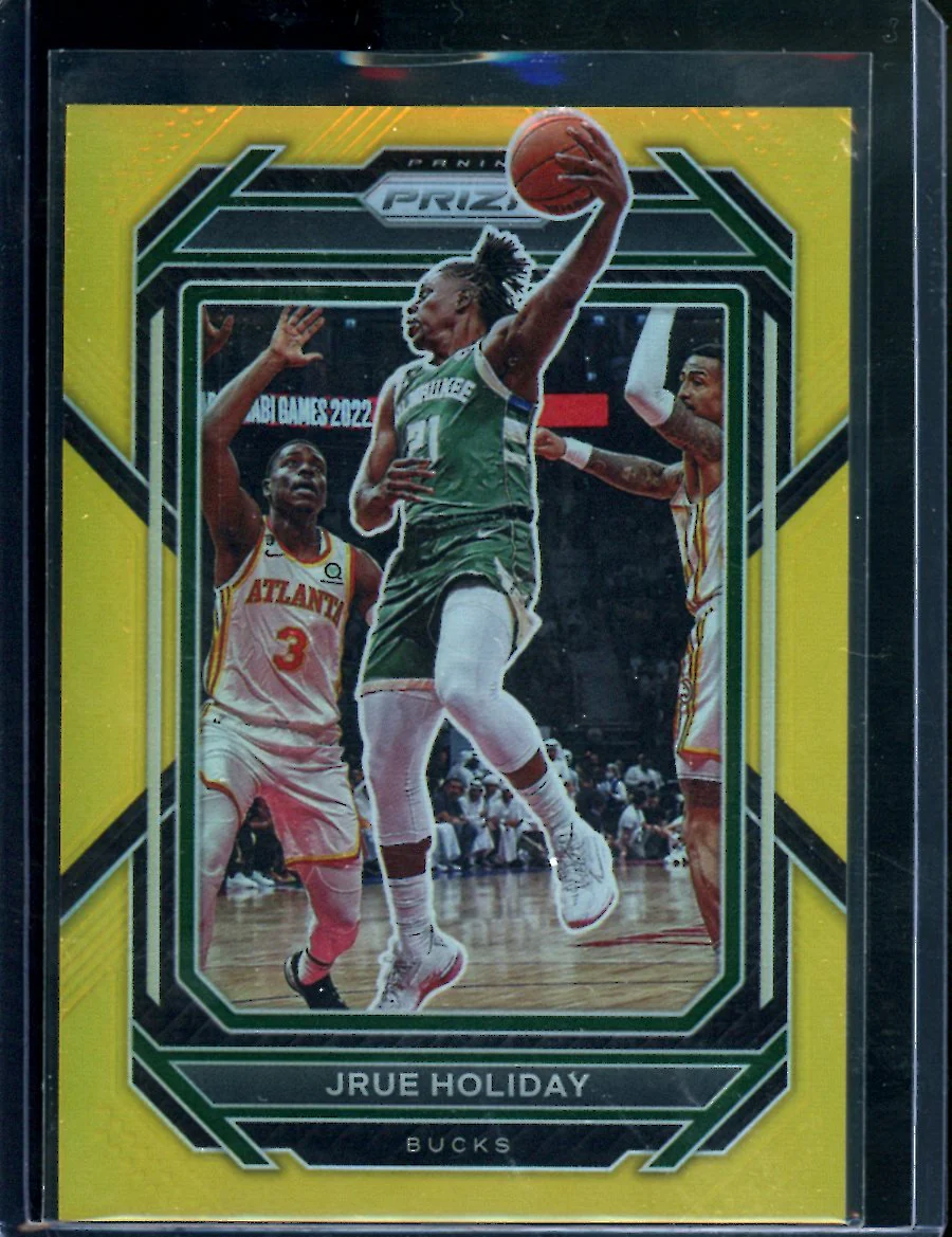 2022/23 Panini Prizm Jrue Holiday Gold /10 Bucks