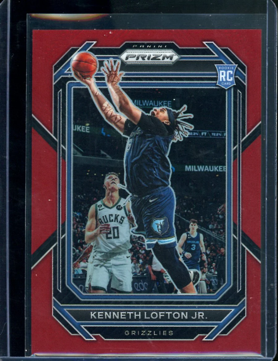 2022/23 Panini Prizm Kenneth Lofton Jr. Rookie Red /299 Grizzlies