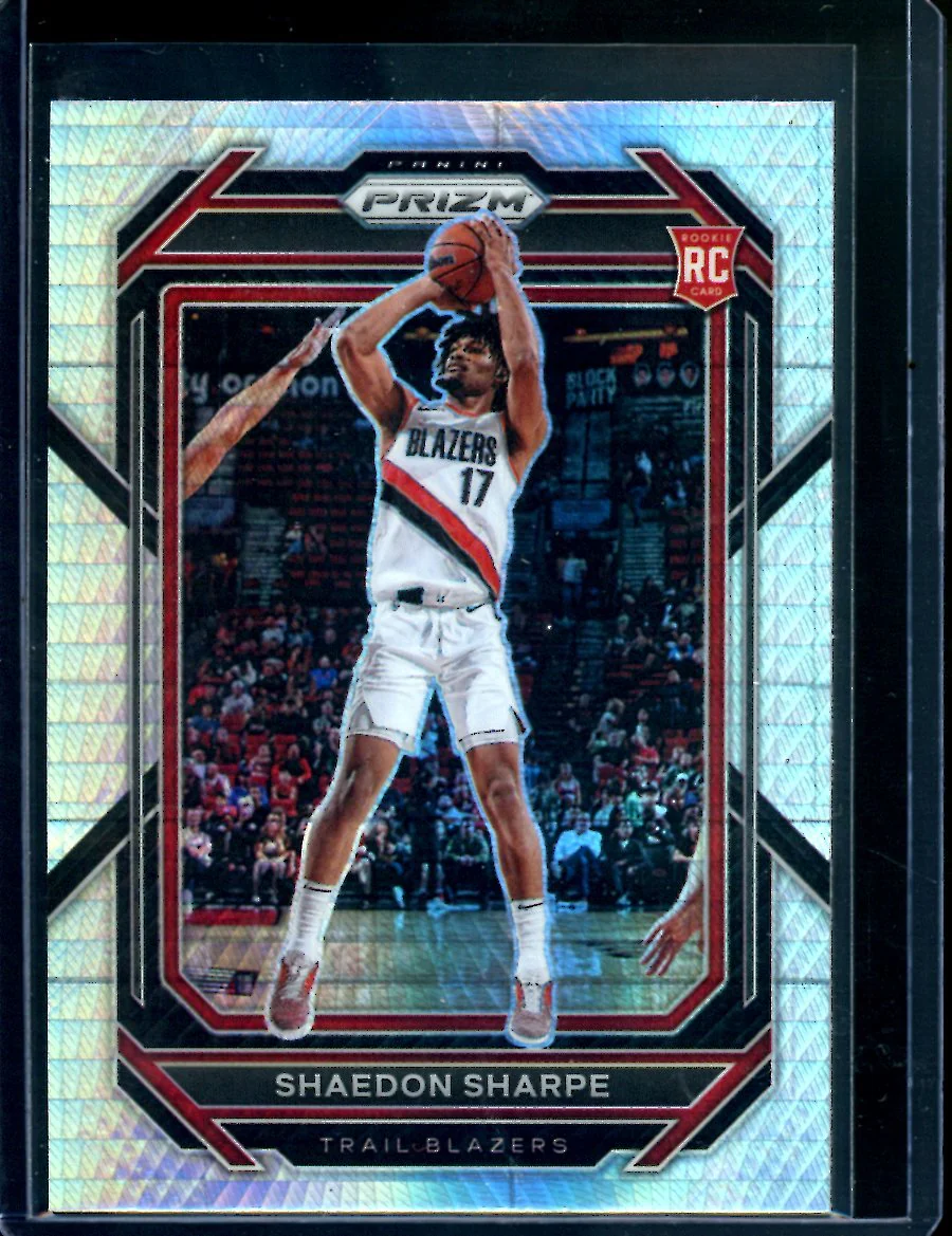 2022/23 Panini Prizm Shaedon Sharpe Rookie Silver Trailblazers