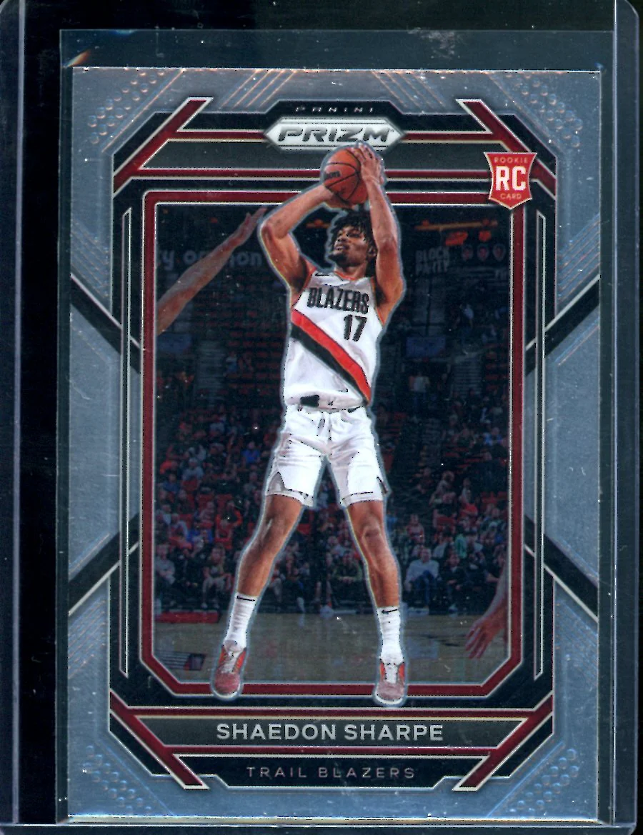 2022/23 Panini Prizm Shaedon Sharpe Rookie Trailblazers