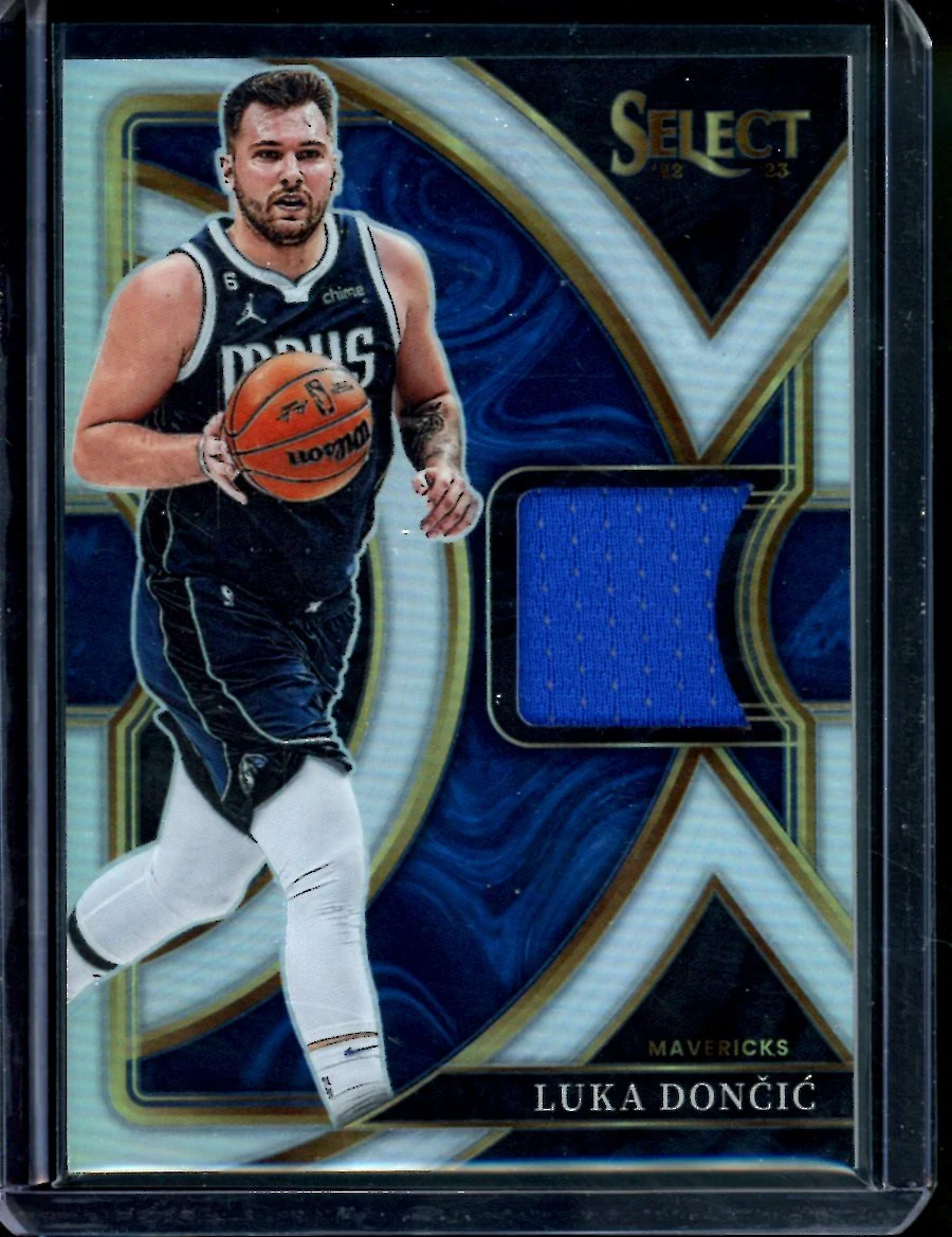 2022-23 Panini Select Luka Doncic Patch Mavericks