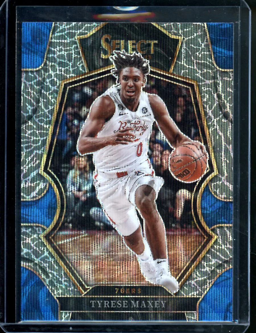 2022-23 Panini Select Tyrese Maxey Elephant SSP 76ers