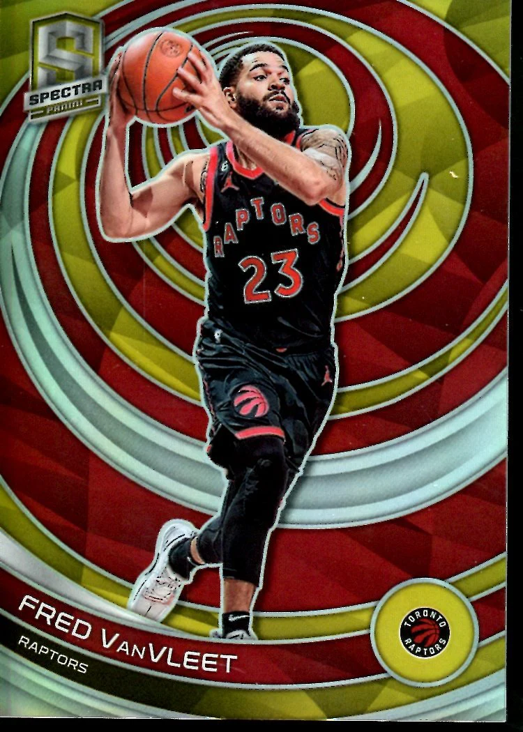2022-23 Panini Spectra Fred VanVleet Gold /10 Raptors