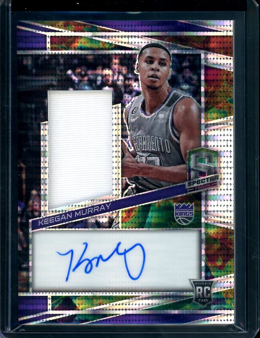 2022-23 Panini Spectra Keegan Murray Rookie RPA Celestial /99 Kings