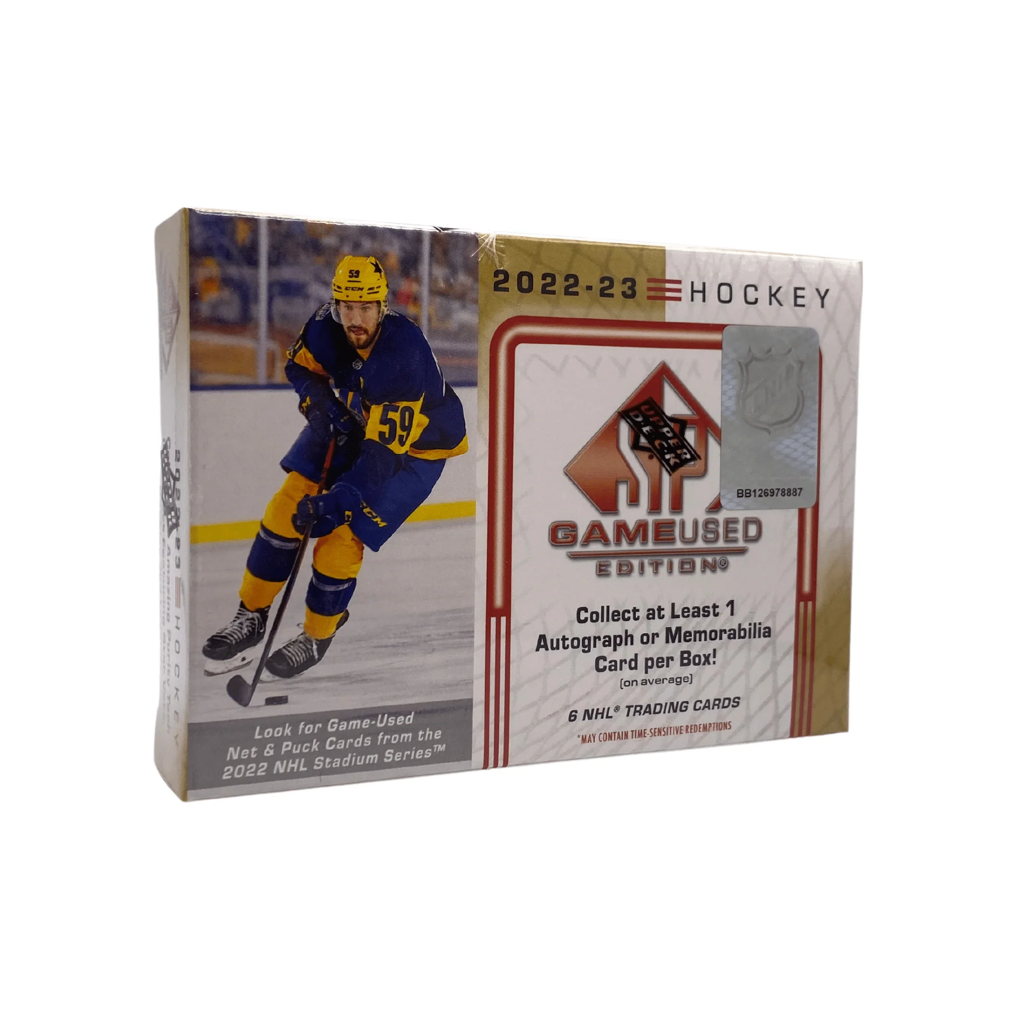 2022/23 Upper Deck SP Game Used Hockey Hobby Box - Image 2
