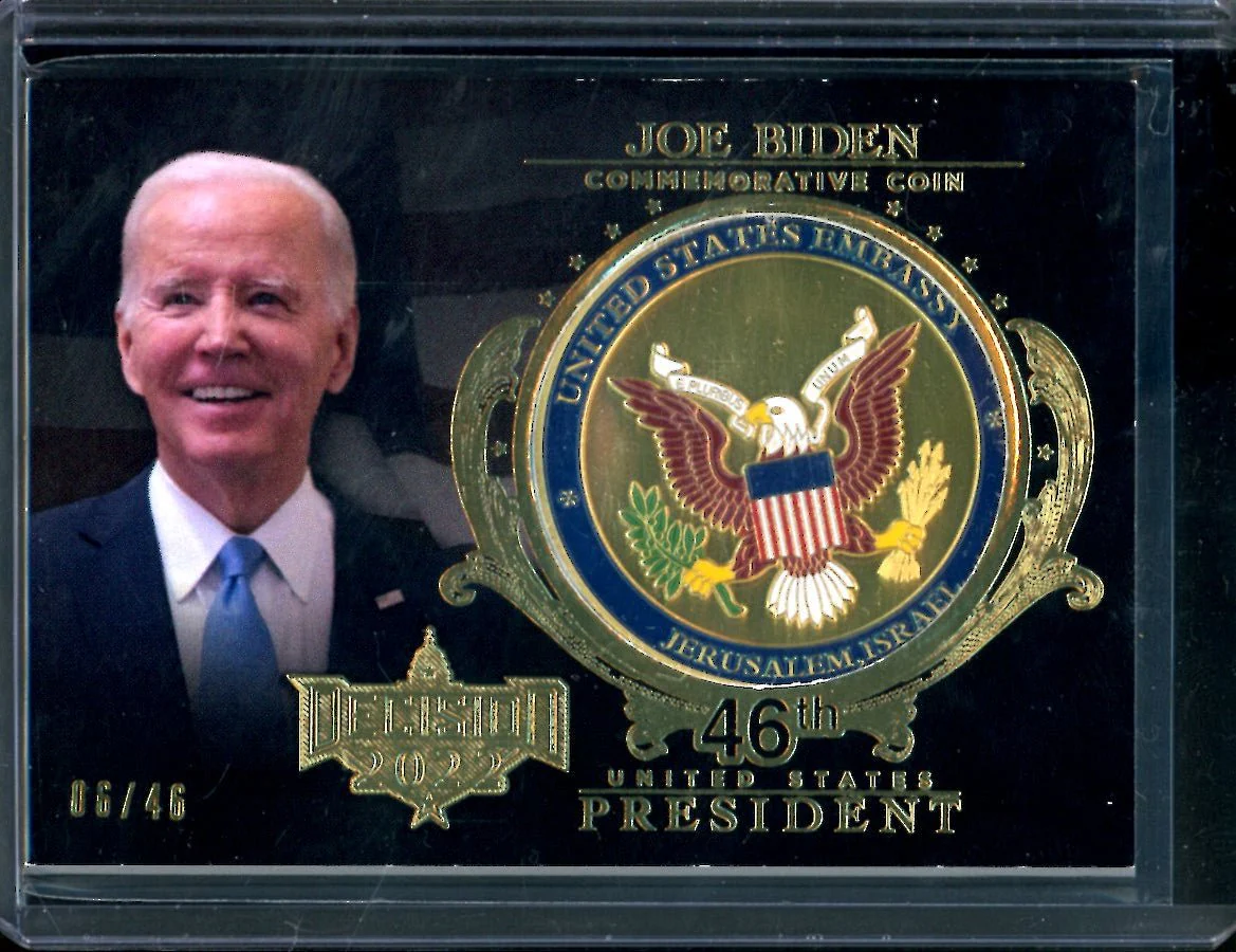 2022 Benchwarmers Decision Joe Biden Commemorative Coin /46