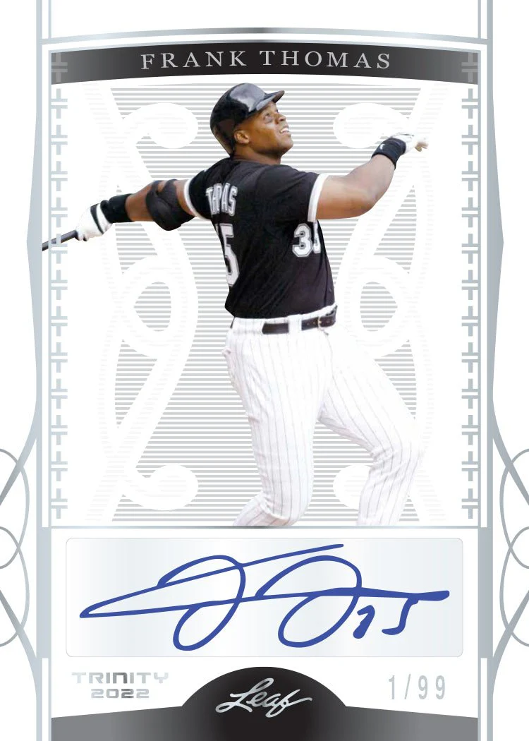 2022 Leaf Trinity Baseball Hobby Box - Image 4