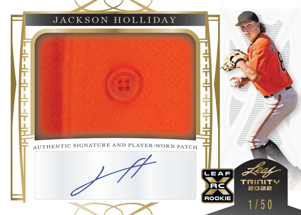 2022 Leaf Trinity Baseball Hobby Box - Image 7